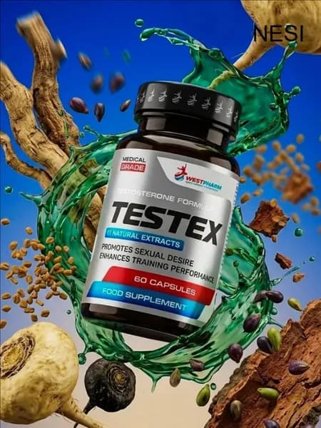 Тестостероновый бустер TESTEX, 60 капсул