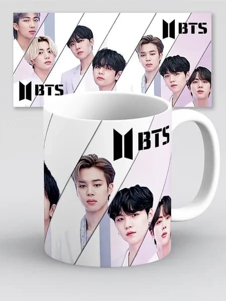 Кружка BTS K-POP БТС КПОП К-ПОП Диагонали