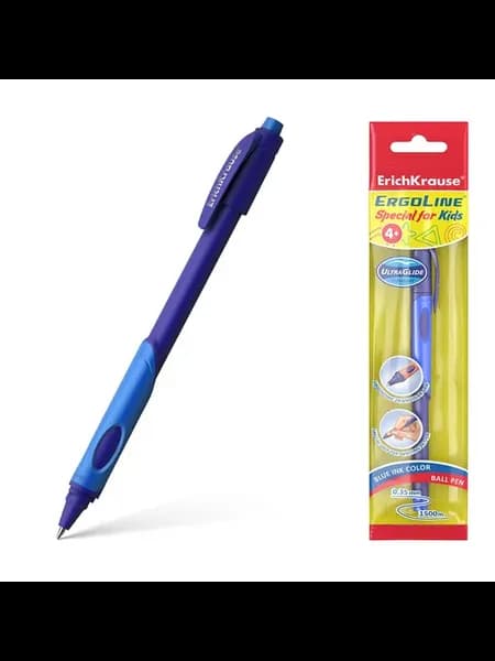 Набор 2 ручки Erich Krause Ergoline Kids Neon Ultra Glide