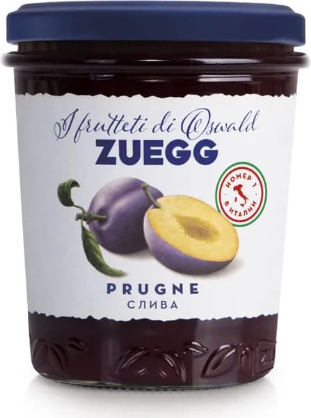 Конфитюр ZUEGG Слива экстра, 330 г