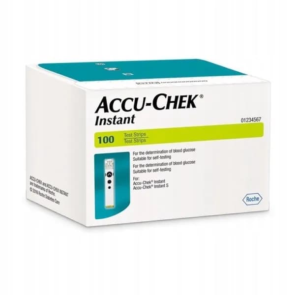 Тест-полоски "Акку-Чек Инстант" (Accu-Chek Instant) - 100 шт.