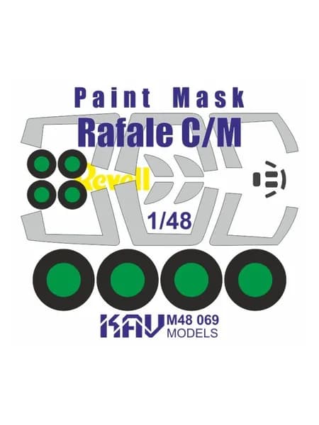 Окрасочная маска на Rafale C/M (Revell) KAV M48 069