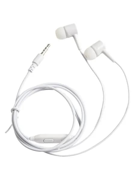 Наушники проводные, Bluetooth, белый