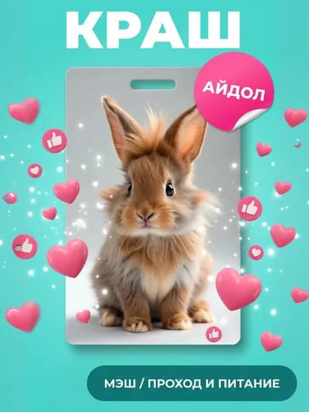 Карта Москвёнок BUNNY №5
