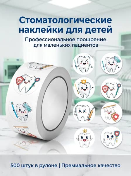 Наклейки, листов: 500