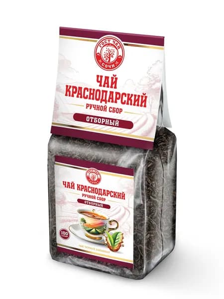 Краснодарский чай Ручной сбор 100г черный Отборный