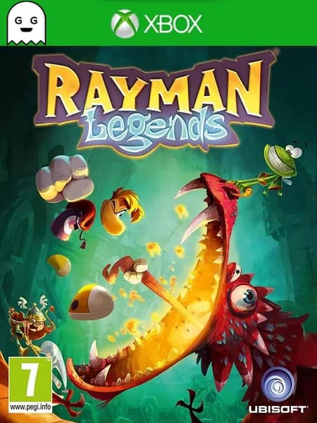 Игра Rayman Legends, цифровой ключ для Xbox One/Series X S, Русский язык
