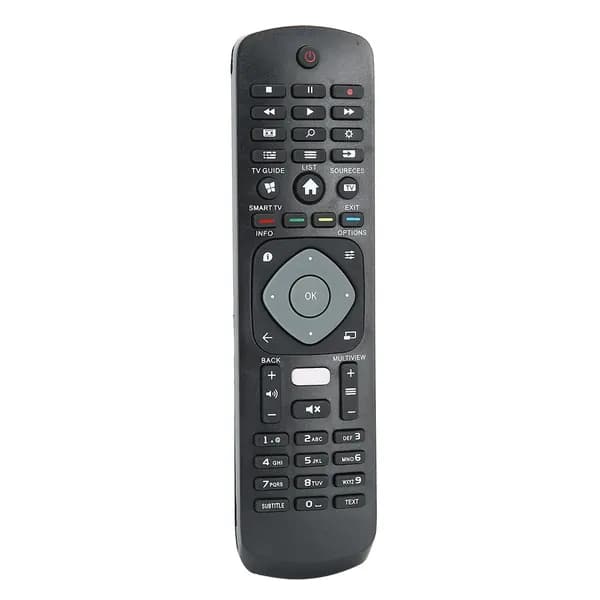 Пульт телевизора, черный, элегантный, для Philips NETFLIX, простота использования