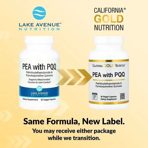 PEA (пальмитоилэтаноламид)+PQQ, Nutrition, 90 капсул