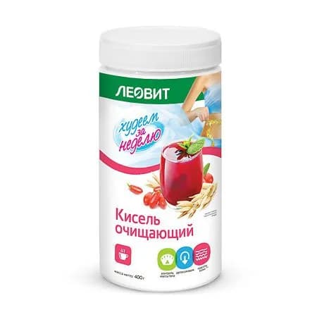 КИСЕЛЬ ЛЕОВИТ ОЧИЩАЮЩИЙ банка 400г