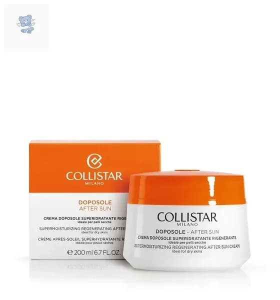 COLLISTAR Увлажняющий Восстанавливающий Крем После Загара/ Supermoistur Regenerating After-sun Cream 200 ml