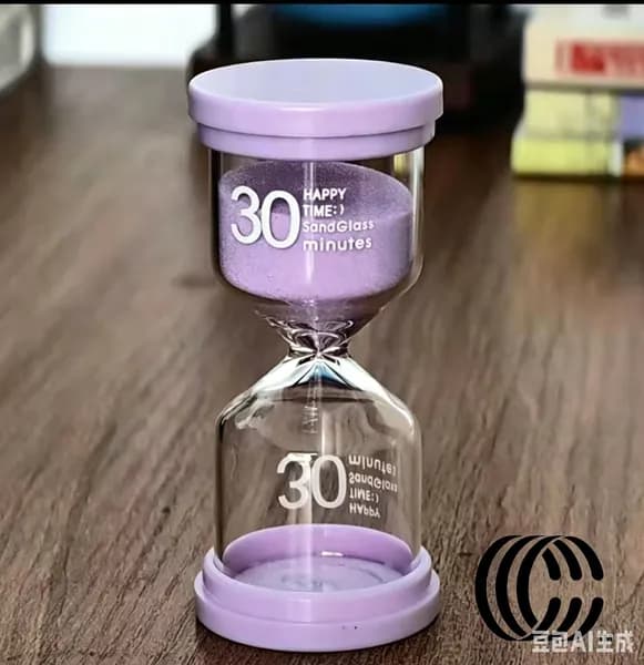 Песочные часы на 30 сек, 1 шт