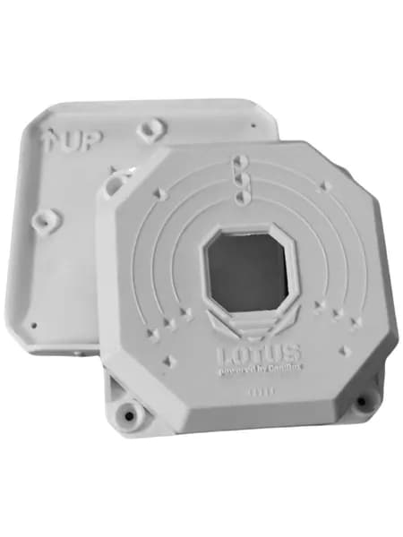 Коробка монтажная CamBox LOTUS WHT; для камер видеонаблюдения (белый)