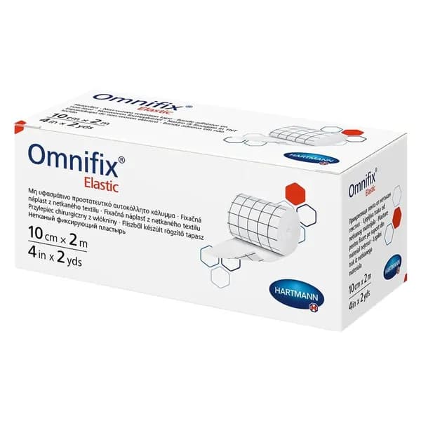 Omnifix Elastic - фиксирующий пластырь в рулоне, 10 см x 2 м