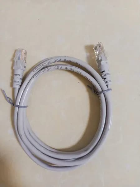 Кабель для интернет-соединения RJ-45/RJ-45, 1 м, серый