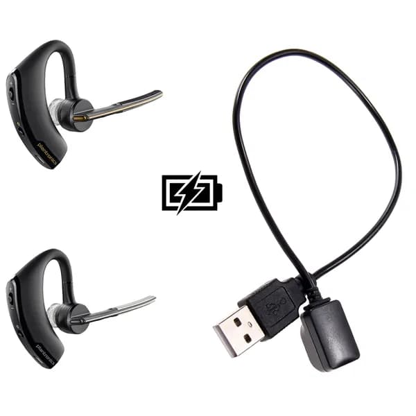 Беспроводные Bluetooth-наушники Voyager Legend с зарядным кабелем длиной 27 см