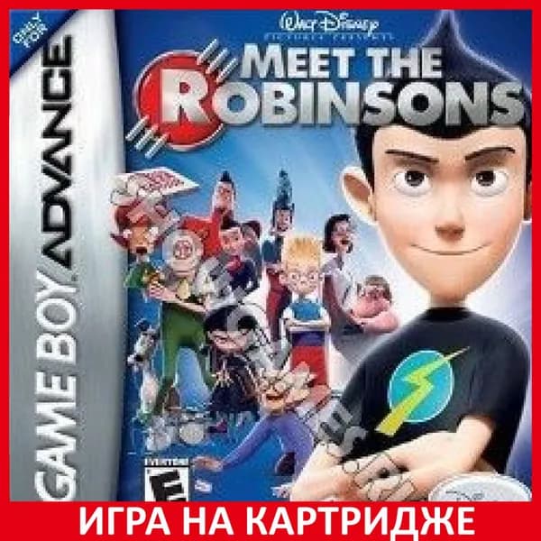 Игра Meet the Robinsons (В гости к Робинсонам) Русская Версия GBA Картридж на Nintendo game boy advance