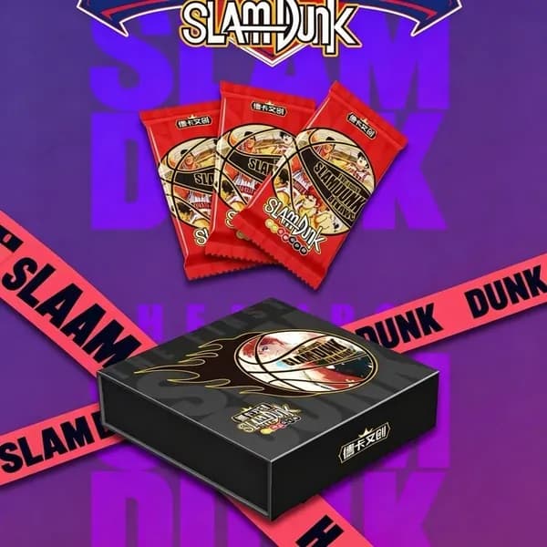 СЛЭМ-ДАНК коллекционные аниме карточки 2/SLAM DUNK anime cards collectibles 2 packaging