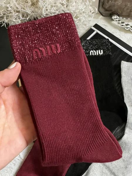 Носки Miu Miu женские, 1 пара