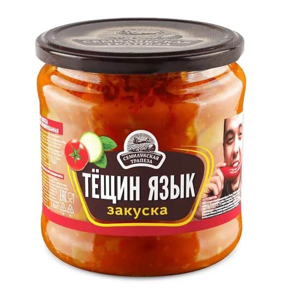 Семилукская Трапеза Закуска Тещин язык, 460 г