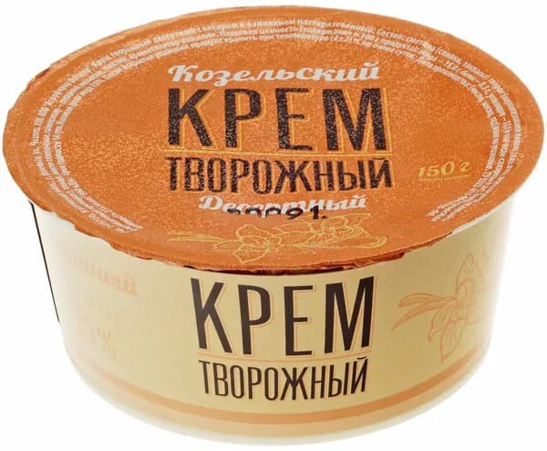 Крем творожный Десертный 15% жир. 150г