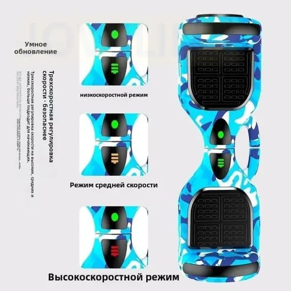 Гироскутер, диаметр: 6.5 (дюймы), темно-розовый, белый