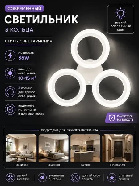 люстра на потолок
