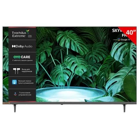 Skyworth Телевизор 40E55G-4027/1 40″ Full HD, черный