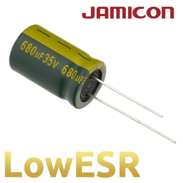 680мкФ 35В / WL / 12,5х20 / 105 С / конденсатор электролитический (2шт)