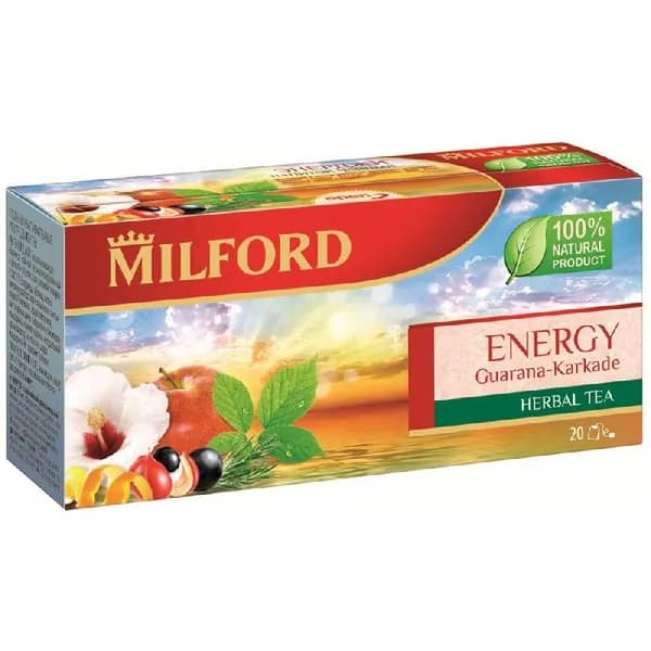 Чай MILFORD Травянной Энерджи (20пакетов) 40г