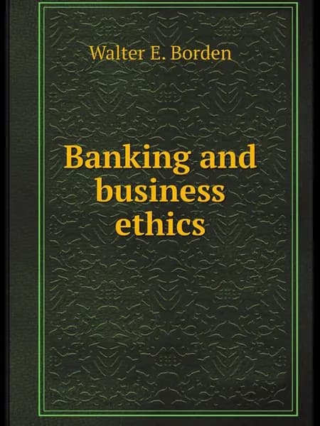 Banking and business ethics