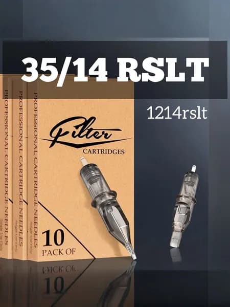 EZ Filter Картриджи для татуировки и перманентного макияжа 35 / 14 RS 10 шт/уп