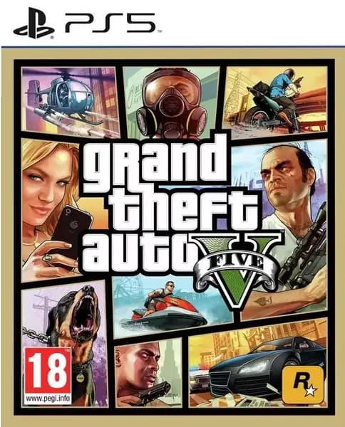 Игра GTA V (PlayStation 5, Русские субтитры)
