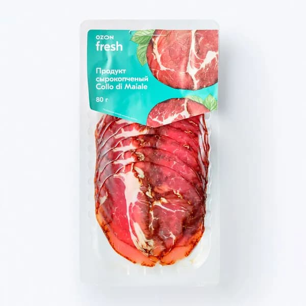 Колло ди миале сырокопченое 80 г, Ozon fresh, нарезка