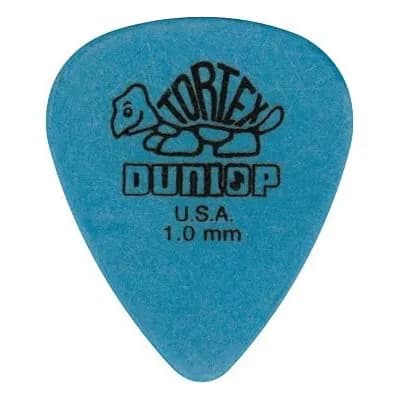 Медиатор Dunlop 418R1.0 Tortex Plectra, 1 мм, 1 шт.