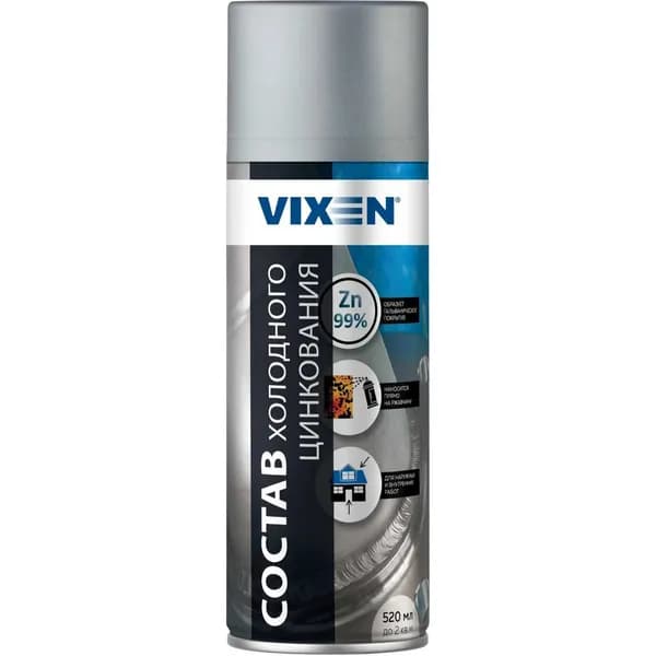 Состав холодного цинкования Vixen vixen vx-23000 vx23000