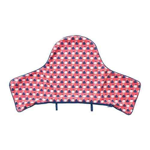 Чехол для стульчика для кормления IKEA. синий/красный. ANTILOP/ ИКЕА АНТИЛОП.
