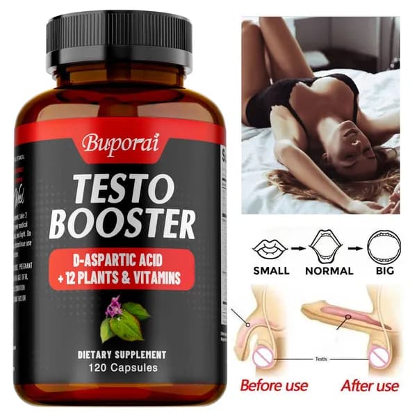 Buporai Testosterone Booster разработан для повышения уровня тестостерона, увеличения энергии, выносливости и мышечной массы.