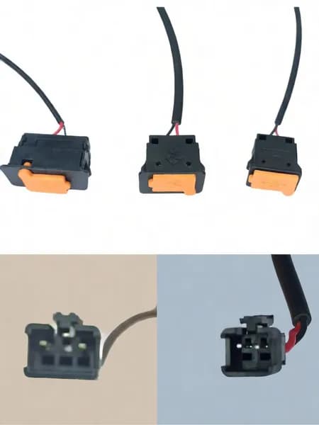 USB-зарядное устройство для телефона для электроскутеров и мотоциклов, широкий диапазон напряжения 5В 2А, быстрая зарядка, 4-контактный автомобильный разъем 3-контактный USB-кабель, малый размер