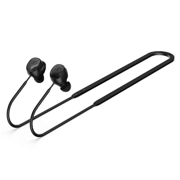 Силиконовый удерживающий шнур для наушников Sennheiser Momentum True Wireless 3, чёрный