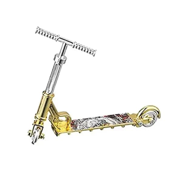 Игрушка-самокат Mini Finger Bicycle-Серебряная головка