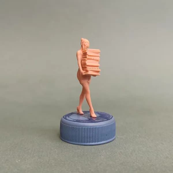 Бухгалтер. Фигурка в масштабе 1/43.