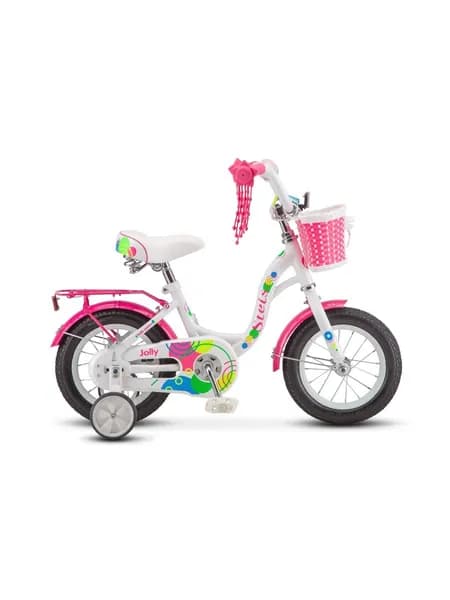 Велосипед Детский Stels Jolly 12" Белый/Розовый