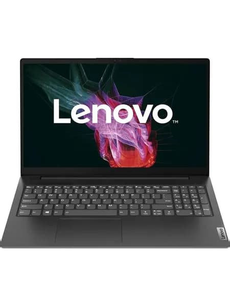 Lenovo Ноутбук 15.6", Intel Celeron N4500, RAM 4 ГБ, SSD 256 ГБ, Intel UHD Graphics 600, Windows Pro, черный матовый, фиолетовый, Русская раскладка