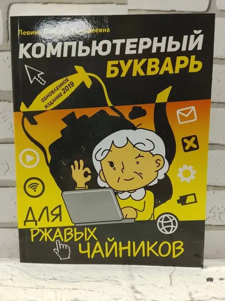 Компьютерный букварь для ржавых чайников | Левина Любовь Тимофеевна | Книга б/у