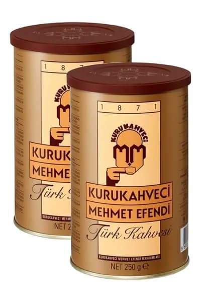 Mehmet Efendi кофе турецкий 250 г, жестяная упаковка, 2 штуки