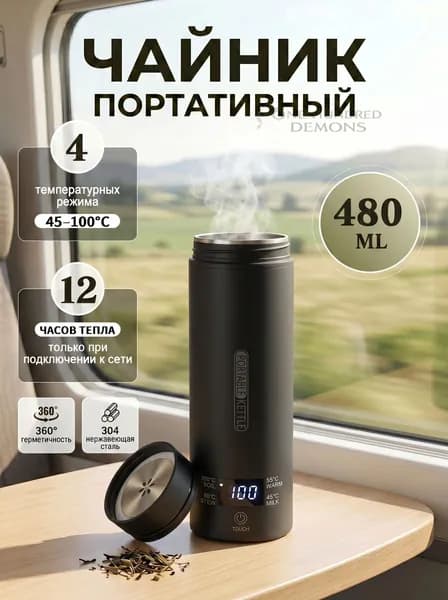 Электрический чайник SSB, черный