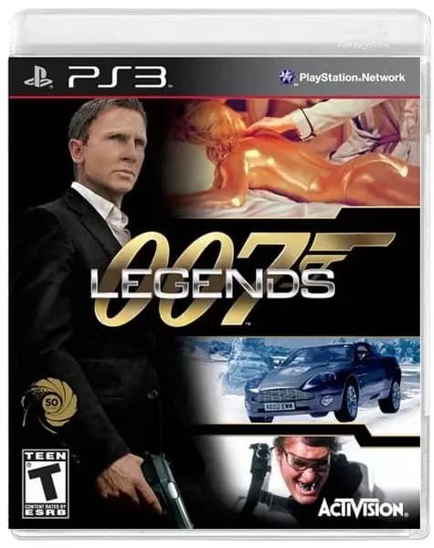 Игра James Bond 007 Legends. Издвание на диске. Русская версия на ps3