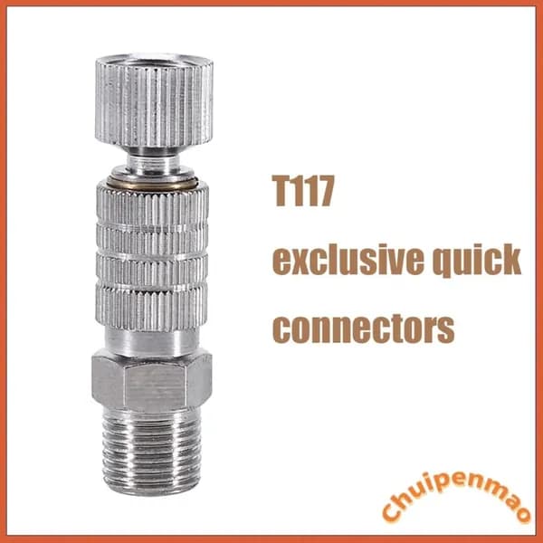 Airbrush Quick Disconnect Release Coupling, защита от утечки воздуха и быстрая замена для увлеченных художников
