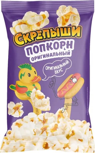 Попкорн Скрепыши оригинальный для микроволновой печи 85г